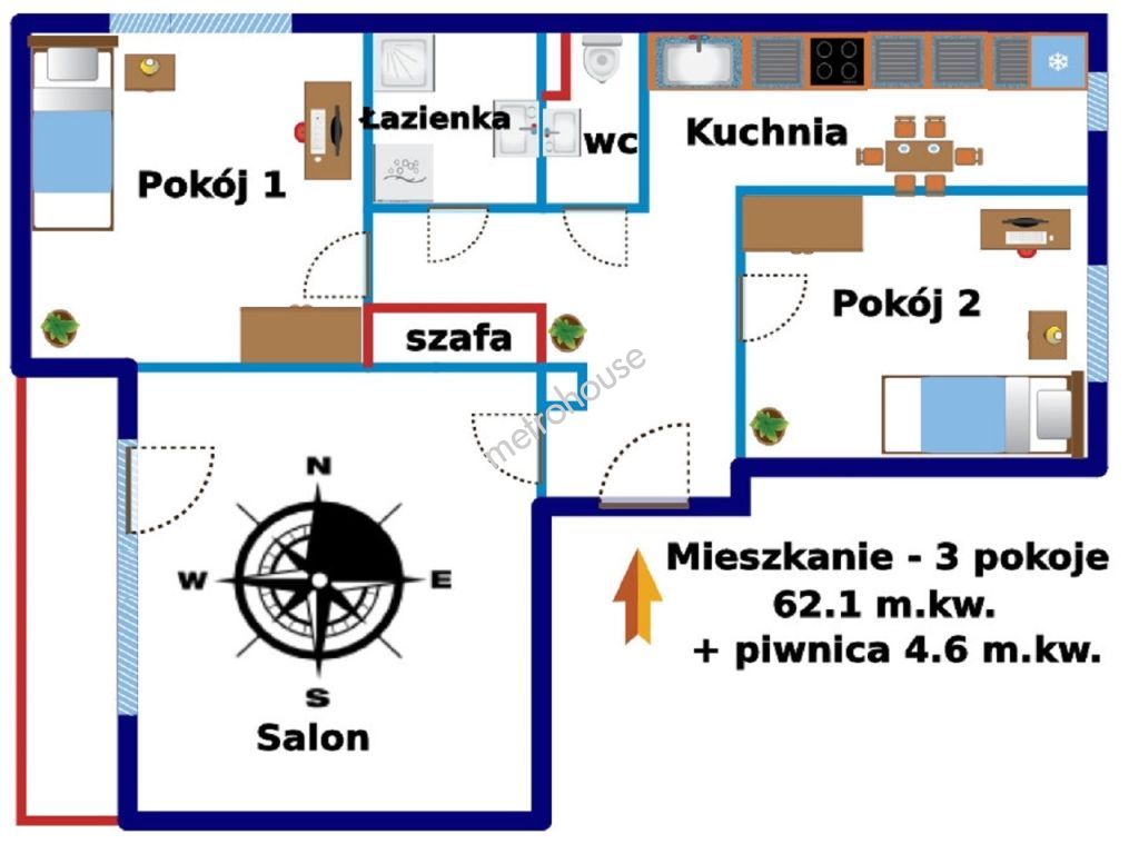 Flat  for sale, Biała Podlaska, Terebelska