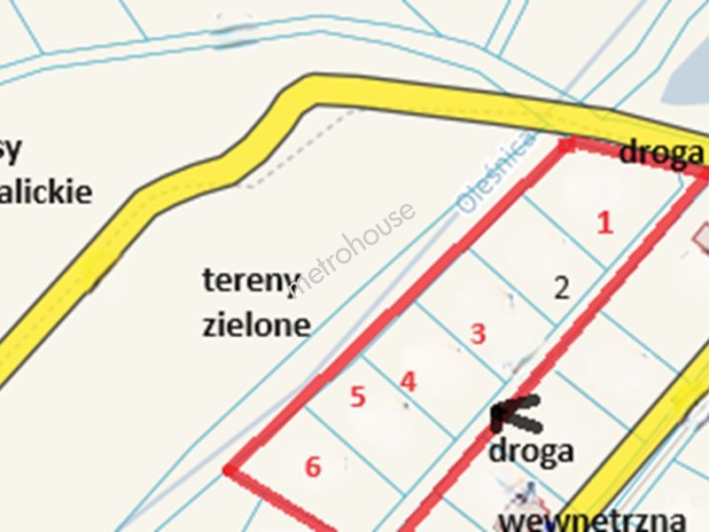 Działka na sprzedaż, Oleśnicki, Spalice, Dębowa
