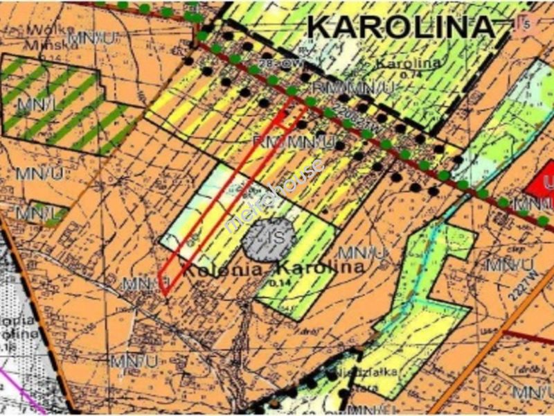 Działka na sprzedaż, Miński, Karolina, Główna