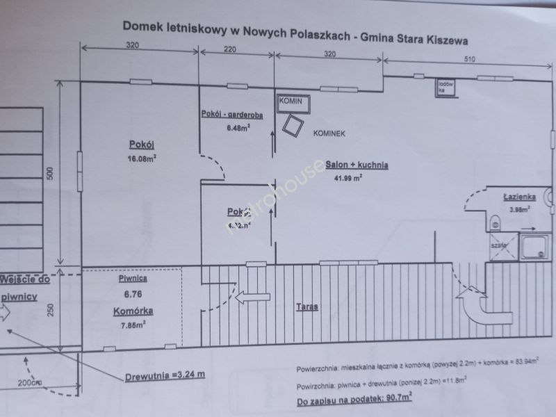 Dom na sprzedaż, Kościerski, Nowe Polaszki