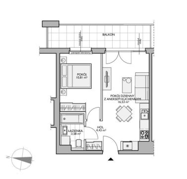 Sprzedaż Mieszkanie Kiełpinek, Gdańsk