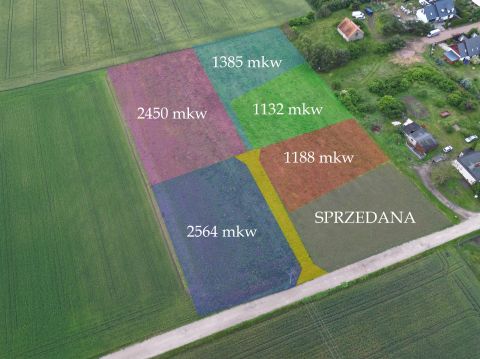 Sprzedaż Działka Dębowa, Zławieś Mała, pow. toruński