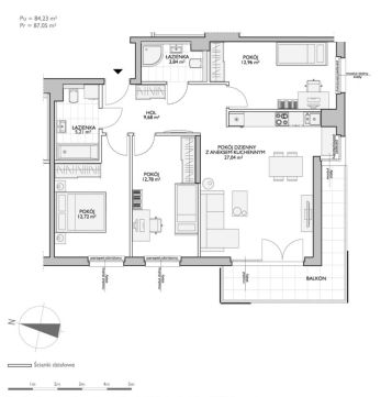 Sprzedaż Mieszkanie Kiełpinek, Gdańsk