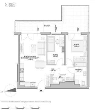 Sprzedaż Mieszkanie Kiełpinek, Gdańsk