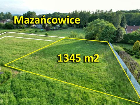 Sprzedaż Działka Spacerowa, Mazańcowice, pow. bielski